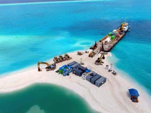 Maldives Construction site TTS Group