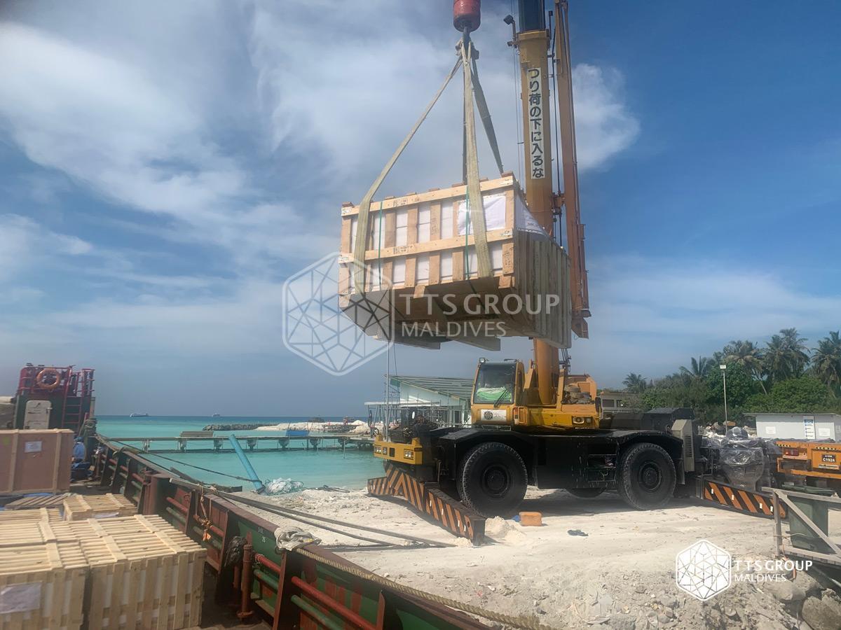 Project Logistics | TTS Group Maldives