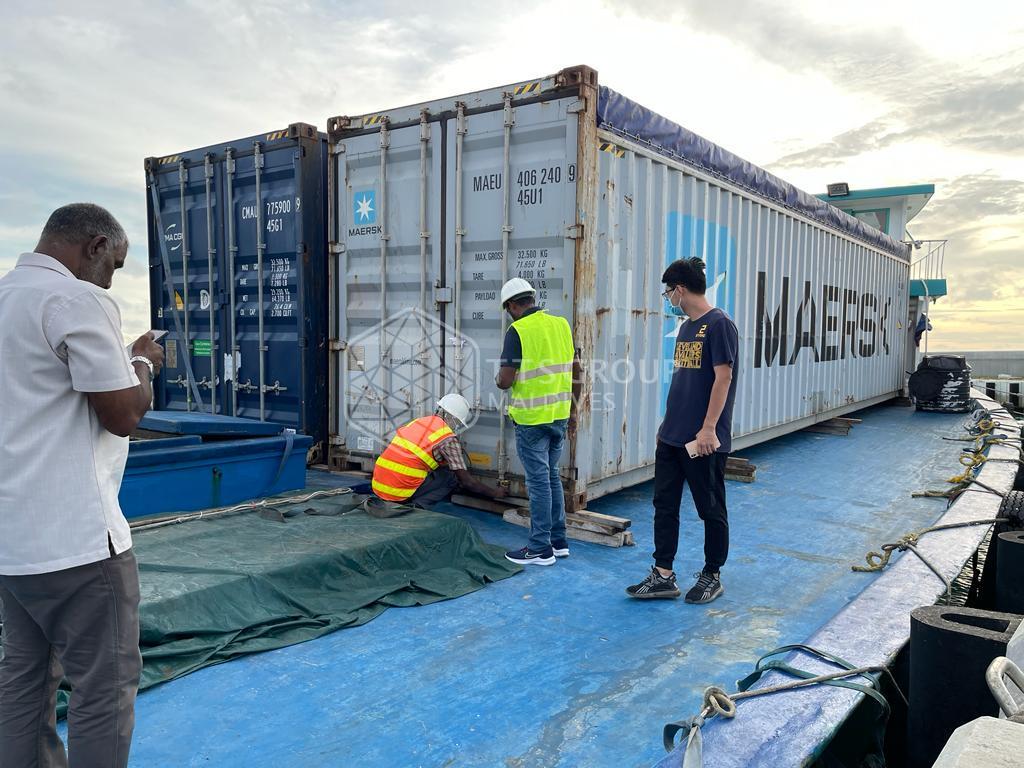 Cargo survey and supervision Maldives